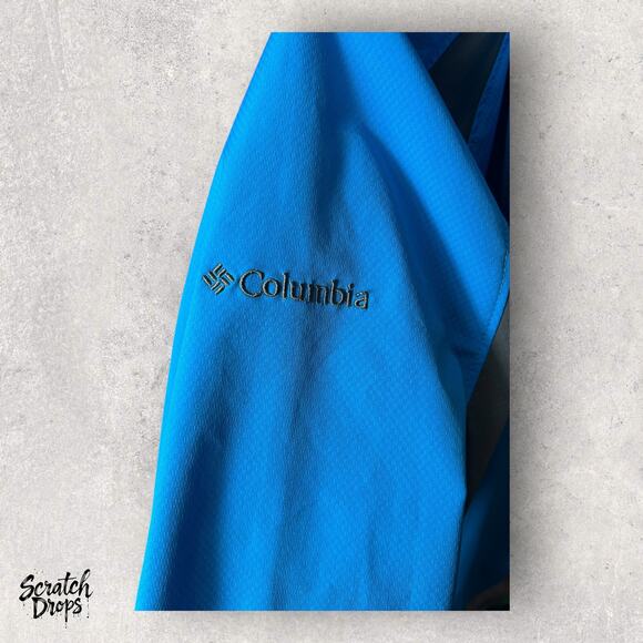 Columbia Youth Size 14/16 Large Boys Windbreaker Hooded Jacket Lightweight Coat - Picture 5 of 6